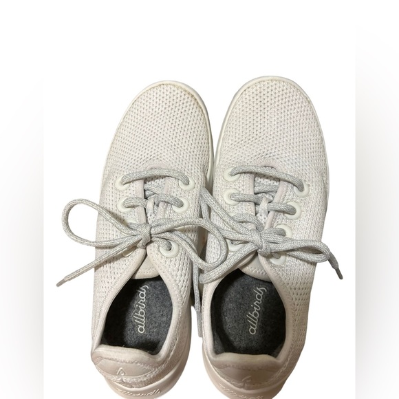 Allbirds Tree Runners - Chalk White - Picture 7 of 9